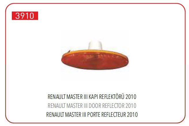 ÇAMURLUK SİNYALİ MASTER III 261B00001R-