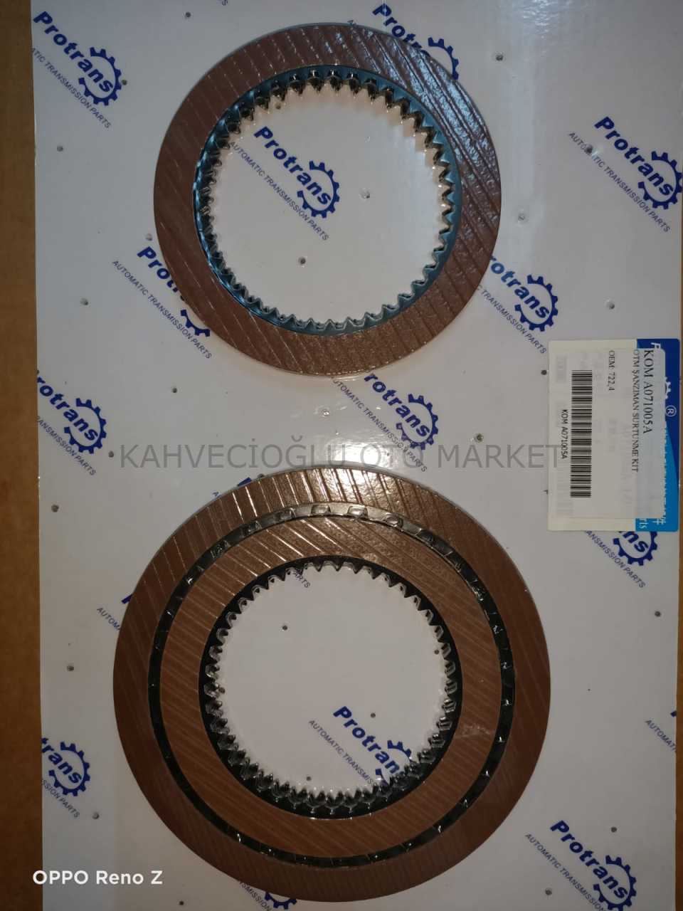 OTM ŞANZIMAN SÜRTÜNME KİT. 722,4 722,4