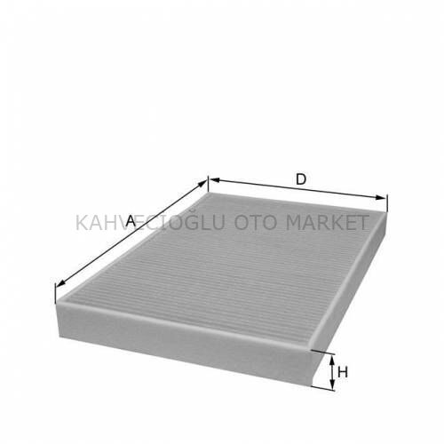 POLEN FILTRESI KARBONLU AST.F-G-H 1.3-1.7-1.9CDTI