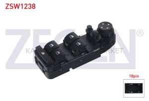 AYNA AYAR VE CAM ACMA ANAHTARI GRUP 18 PIN BMW 3 S 61319122121