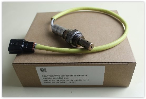 LAMBDA SENSORU CLIO-MGN-SANDERO K7M-K7J 7700274189-8200052063