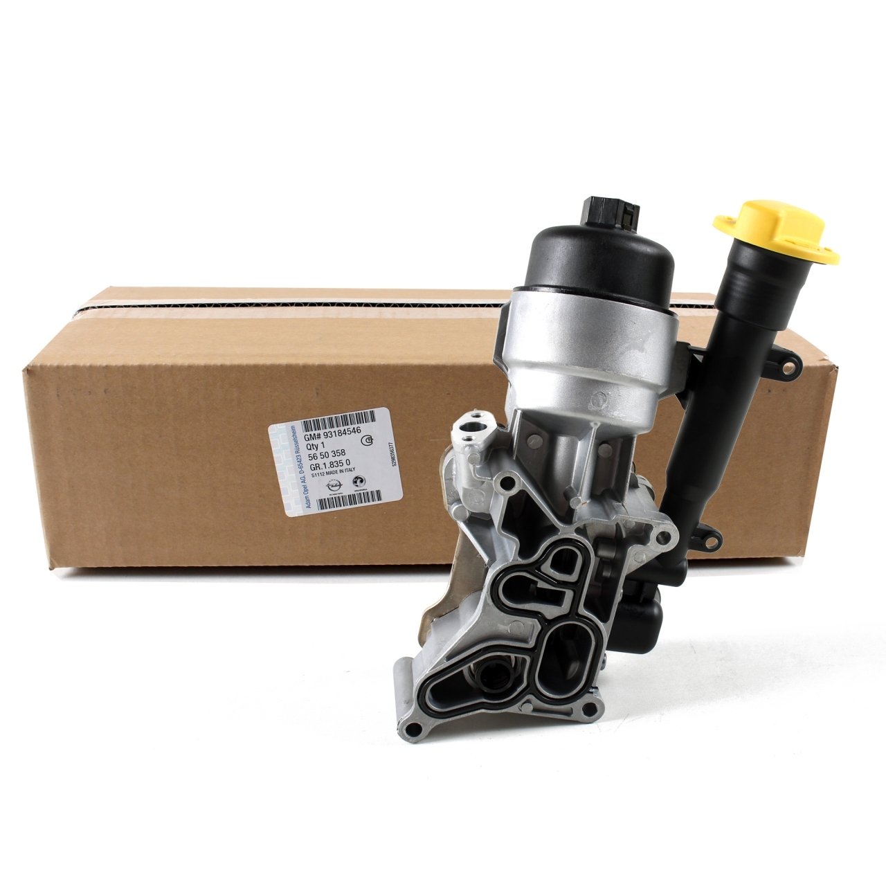 YAĞ SOĞUTUCUSU (KOMPLE) CORSA C-MERIVA 1.3 D (Z13D 5650358-55193743-93184546-55238294