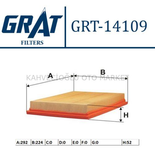 HAVA FİLTRESİ AST.H 1.6 16V/1.7CDTI -ZAF.B 1.7CDTI