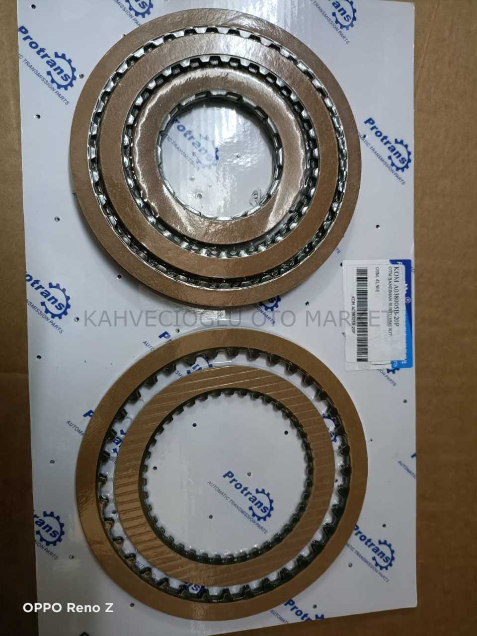 OTM ŞANZIMAN SÜRTÜNME KİT. ÇİFT KARTER 4L30E