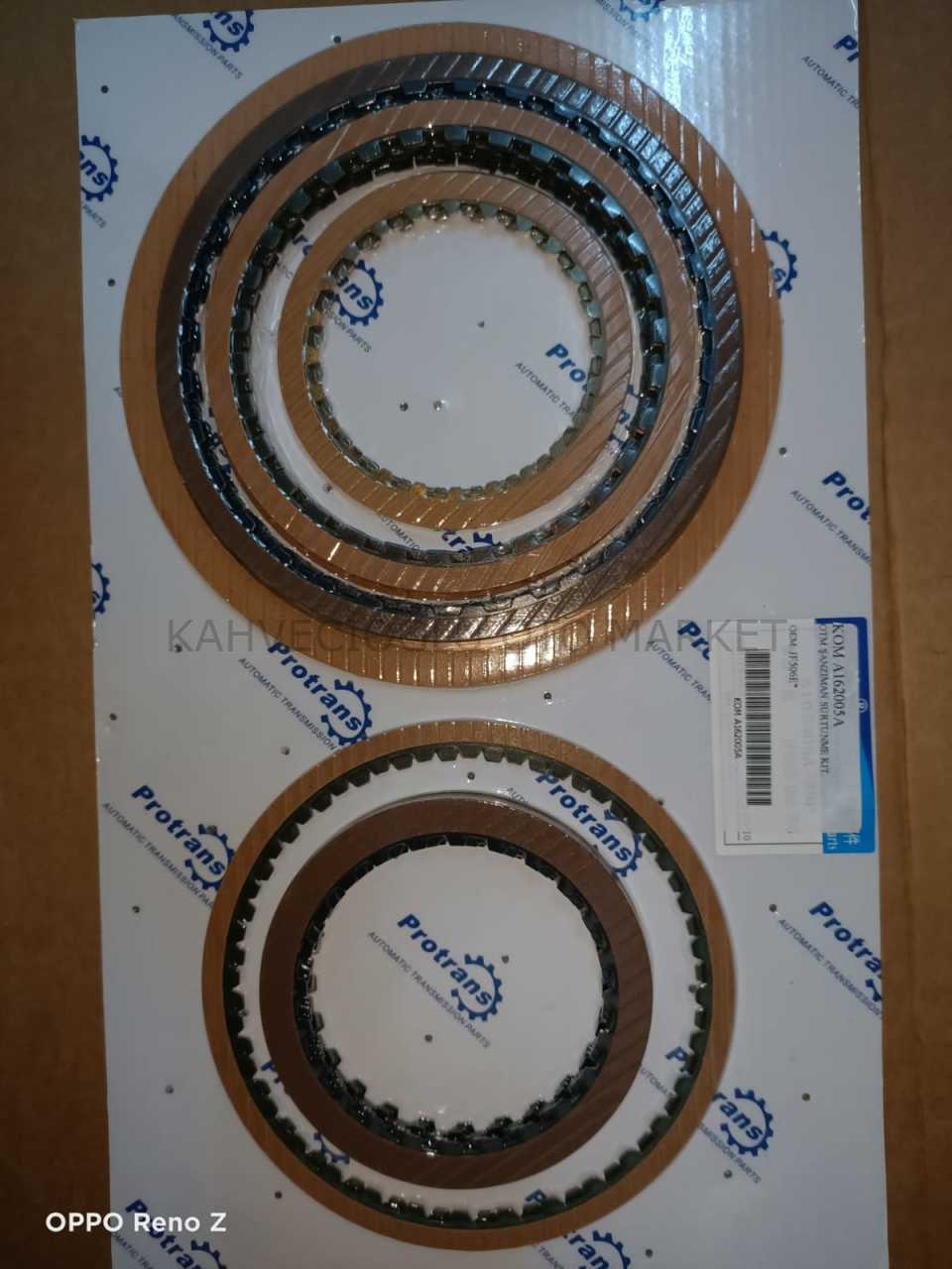 OTM ŞANZIMAN SÜRTÜNME KİT. JF506E TANER GÜMRÜKLEME 1 DAET VERİLDİ. JF506E/