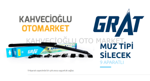 SİLECEK MUZ TİPİ 9 APARATLI 350MM (UNİVERSAL)