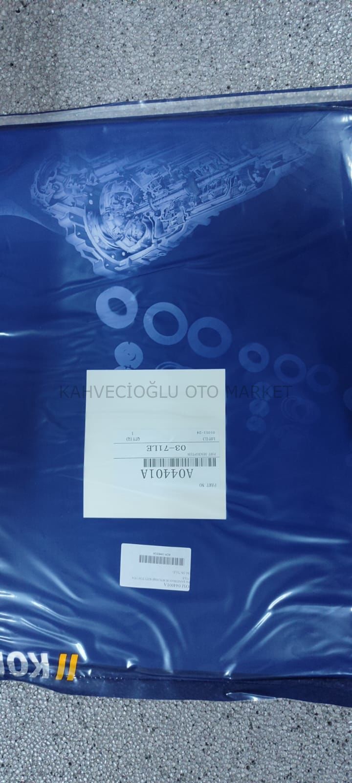 KOM  OTM ŞANZIMAN SÜRTÜNME KİTİ TOYOTA 03-71LE