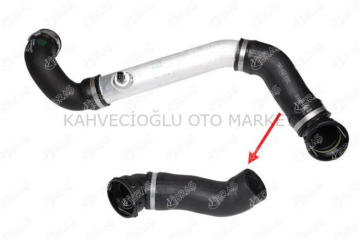TURBO HORTUMU X3 E83 BÜYÜK METAL PARÇA HARİÇ 11613450222 11613405535