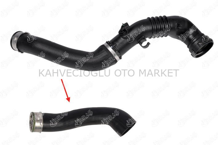 TURBO HORTUMU BMW 320D 318D E90 PLAS.PARÇA HARİÇ 11617805437 11617790524