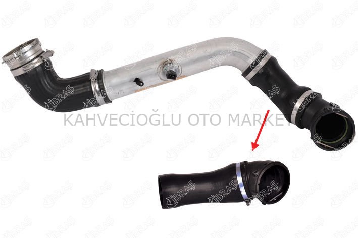 TURBO HORTUMU BMW 530D E60/61METAL PARÇA HARİÇ 11617799400 11617789963 11617797707